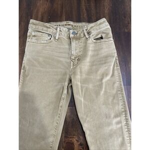 American Eagle Jeans Mens 29x32 Tan Skinny Next Level Flex Stretch Pants Casual